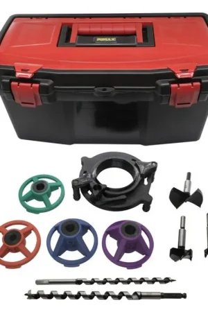 Price Drop TIMBER-LOC Self-Centering Drilling Jig Innovashelf DR-JIG